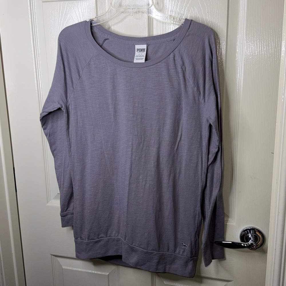 Purple Long Sleeve Top